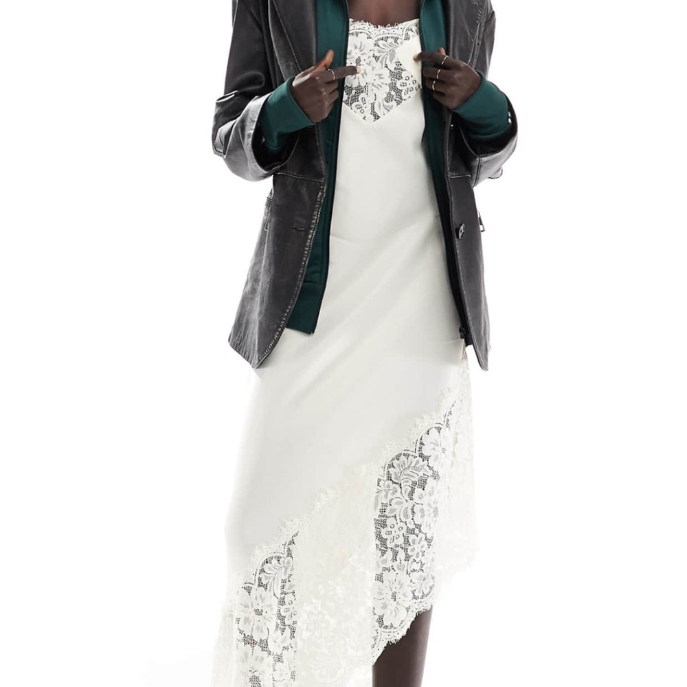 ASOS Asymmetrical Lace Dress